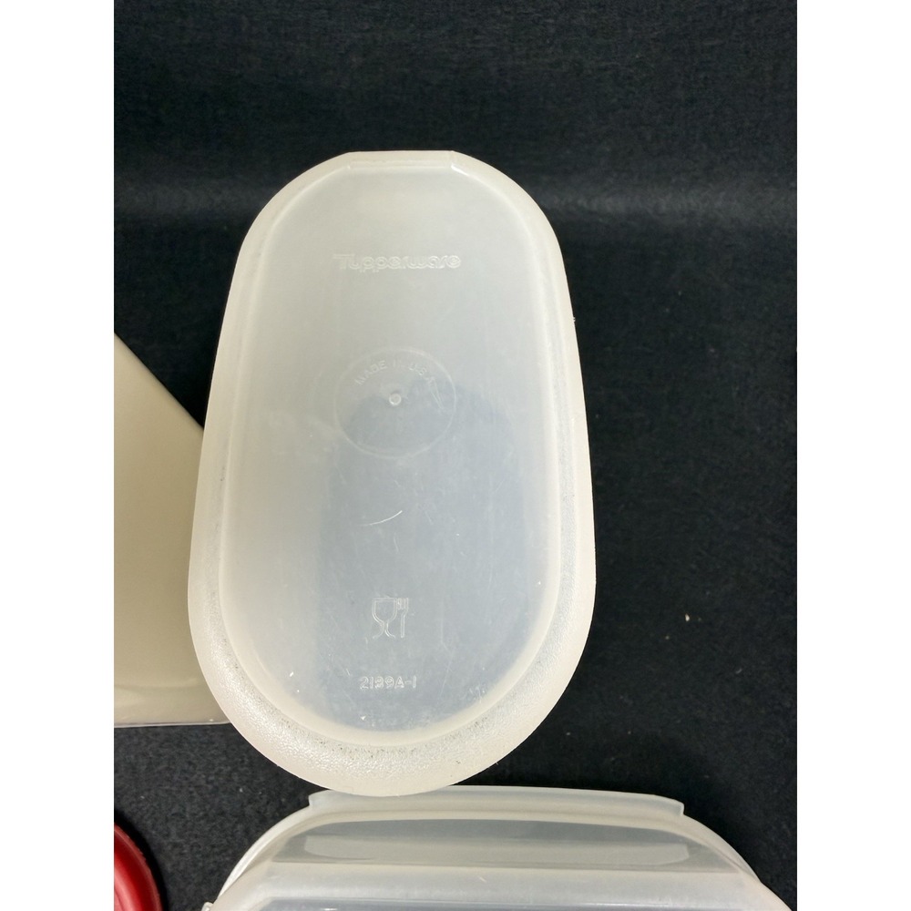 Vintage Tupperware Canister Storage Container Lot Modular Mates 14 Pc USA - Picture 13 of 13